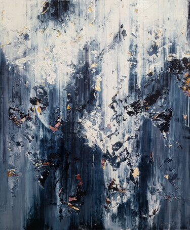 绘画 标题为“Abstract 2567” 由Alex Senchenko, 原创艺术品, 丙烯 安装在木质担架架上