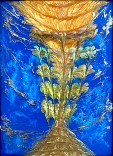 Pintura intitulada "Sales Funnel. Succe…" por Andrey Berlogov, Obras de arte originais, Resina