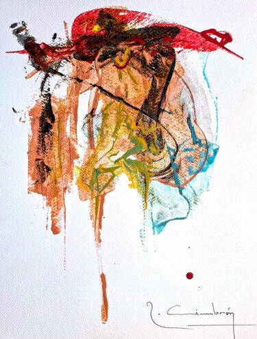 Ζωγραφική με τίτλο "Art Composition  XL…" από Miguel Robledo Cimbrón, Αυθεντικά έργα τέχνης, Ακρυλικό