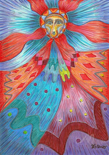 Rysunek zatytułowany „Oracle” autorstwa Ewa Dura, Oryginalna praca, Marker