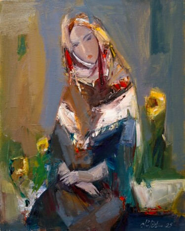 Peinture intitulée "Shades of Serenity" par Mateos Sargsyan, Œuvre d'art originale, Huile Monté sur Châssis en bois