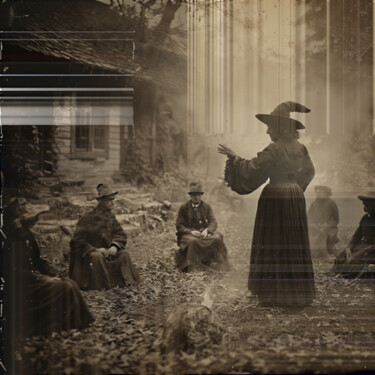 "Occult 2" başlıklı Dijital Sanat Lohnine tarafından, Orijinal sanat, AI tarafından oluşturulan görüntü