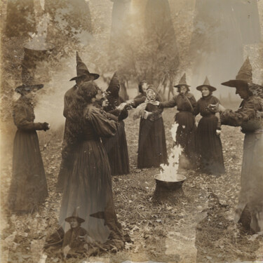 "Occult 3" başlıklı Dijital Sanat Lohnine tarafından, Orijinal sanat, AI tarafından oluşturulan görüntü