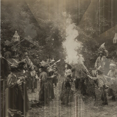 "Occult 4" başlıklı Dijital Sanat Lohnine tarafından, Orijinal sanat, AI tarafından oluşturulan görüntü