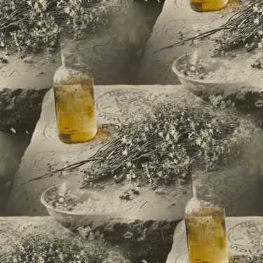 "Occult 7" başlıklı Dijital Sanat Lohnine tarafından, Orijinal sanat, AI tarafından oluşturulan görüntü