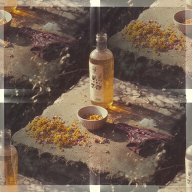 "Occult 9" başlıklı Dijital Sanat Lohnine tarafından, Orijinal sanat, AI tarafından oluşturulan görüntü