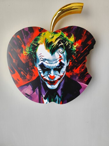 "Apple The Force Smi…" başlıklı Tablo Sagrasse tarafından, Orijinal sanat, Akrilik Alüminyum üzerine monte edilmiş