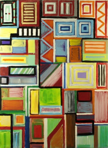 "Urban Weave" başlıklı Tablo Alessandro Butera tarafından, Orijinal sanat, Akrilik