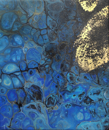 "Blue Planet" başlıklı Tablo Elena Bondina tarafından, Orijinal sanat, Akrilik