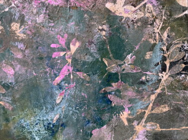 Peinture intitulée "Meadow Expressive L…" par Lena Ru, Œuvre d'art originale, Acrylique