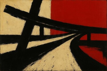 "MINIMAL-GRUNGE 131" başlıklı Dijital Sanat Karavix tarafından, Orijinal sanat, AI tarafından oluşturulan görüntü