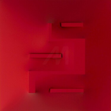 Escultura intitulada "Italian Style: Spat…" por Alessandro Butera, Obras de arte originais, Acrílico Montado em Outro painel…