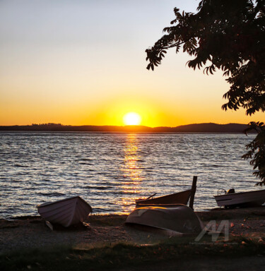 Fotografie mit dem Titel "sunrise finland" von Gor Don(Gnie), Original-Kunstwerk, Digitale Fotografie