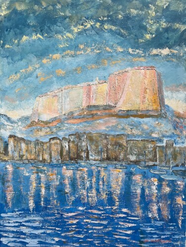 "Citadelle de Bonifa…" başlıklı Tablo Jm Mariani tarafından, Orijinal sanat, Petrol Ahşap Sedye çerçevesi üzerine monte edil…