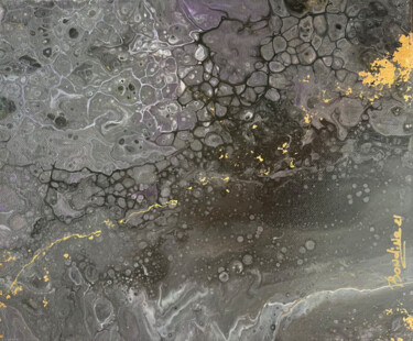 "Grey Planet" başlıklı Tablo Elena Bondina tarafından, Orijinal sanat, Akrilik