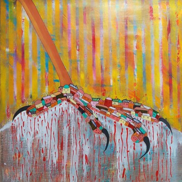 "Dont know they are…" başlıklı Tablo Sajid Hussain tarafından, Orijinal sanat, Akrilik