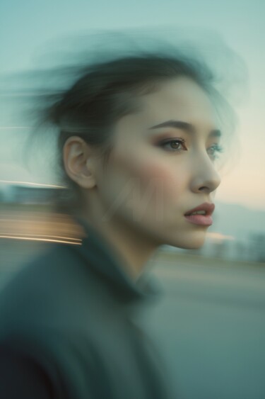 Цифровое искусство под названием "Light 03" - Natalia Erkovich, Подлинное произведение искусства, Изображение, сгенерированн…