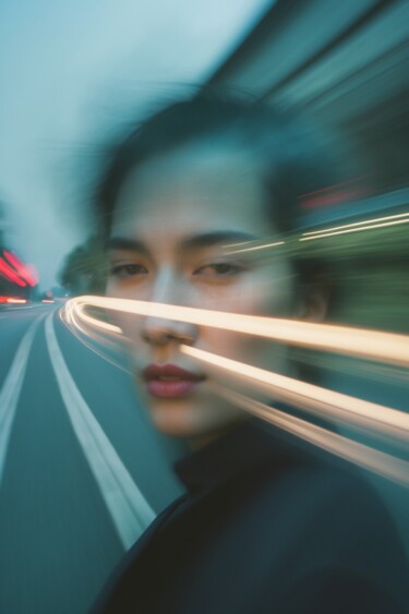 Цифровое искусство под названием "Light 04" - Natalia Erkovich, Подлинное произведение искусства, Изображение, сгенерированн…