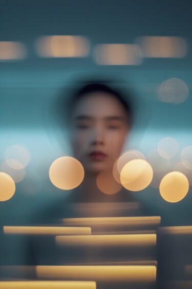 Цифровое искусство под названием "Light 05" - Natalia Erkovich, Подлинное произведение искусства, Изображение, сгенерированн…