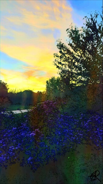 Photographie intitulée "Poésie en couleurs" par Emma Laflute, Œuvre d'art originale, Photographie manipulée