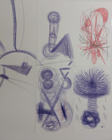 Zeichnungen mit dem Titel "Choose yourself, se…" von Elina Ohanyan, Original-Kunstwerk, Bleistift