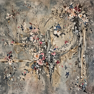 Arte digital titulada "Счастье рядом" por Natalya Rozhkova, Obra de arte original, Imagen generada por IA