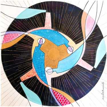 "GENERAZIONI 2025" başlıklı Tablo Emanuele Bevilacqua tarafından, Orijinal sanat, Mürekkep