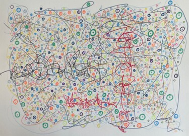 "spores" başlıklı Resim Loane Blanchard tarafından, Orijinal sanat, Işaretleyici