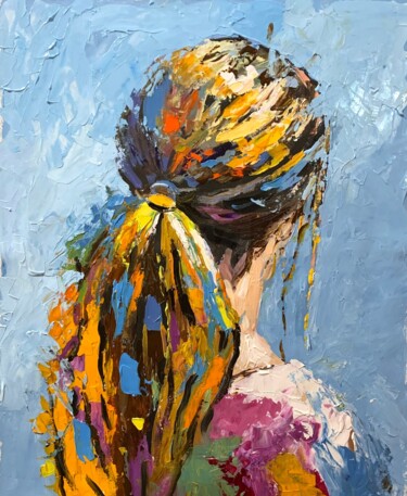 Painting titled "The spectacular is…" by Vita Schagen, Original Artwork, Acrylic Mounted on Wood Stretcher frame