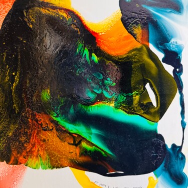 "Le chemin vers Dieu" başlıklı Tablo Daniel Paugam tarafından, Orijinal sanat, Akrilik Ahşap Sedye çerçevesi üzerine monte e…