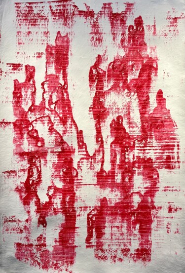 Painting titled "Old lands" by Luca Brandi, Original Artwork, Acrylic