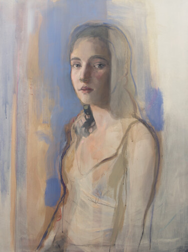 绘画 标题为“Mujer” 由Luisa Pagola, 原创艺术品, 丙烯 安装在木质担架架上