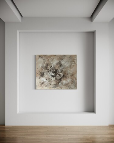 Pintura titulada "Hojarasca" por Anael Tena, Obra de arte original, Acrílico Montado en Bastidor de camilla de madera