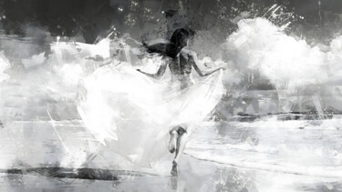 "Ocean Winds #05" başlıklı Fotoğraf Craig Parker tarafından, Orijinal sanat, Dijital Fotoğrafçılık Ahşap Sedye çerçevesi üze…