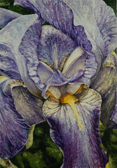 Malarstwo zatytułowany „Fine edge” autorstwa Andzela Smalka, Oryginalna praca, Olej Zamontowany na Drewniana rama noszy