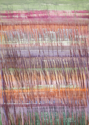 Ζωγραφική με τίτλο "Autumn / Green Mage…" από Simon Findlay, Αυθεντικά έργα τέχνης, Ακρυλικό