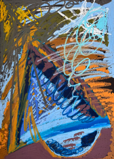 Ζωγραφική με τίτλο "“Soon It Will Be Ch…" από Evgeniya Minina Zhemi, Αυθεντικά έργα τέχνης, Παστέλ