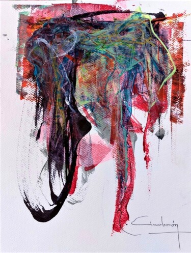 Peinture intitulée "Chromatic expressio…" par Miguel Robledo Cimbrón, Œuvre d'art originale, Acrylique