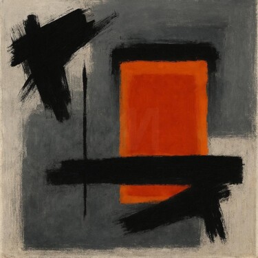 Digital Arts titled "MINIMAL-GRUNGE 146" by Karavix, Original Artwork, AI generated image