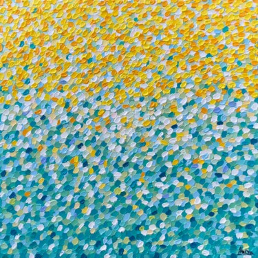 "Golden Light" başlıklı Tablo Natalia Nosek (NATXA) tarafından, Orijinal sanat, Akrilik Ahşap Sedye çerçevesi üzerine monte…