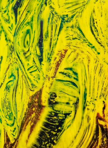 绘画 标题为“Tafelbild 3999” 由Volker W. Hamann, 原创艺术品, 颜料 安装在木板上