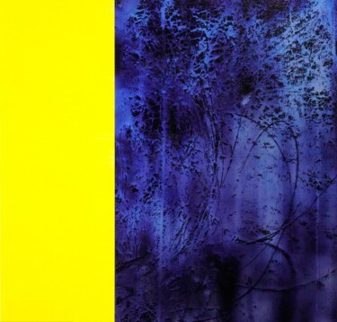 绘画 标题为“Tafelbild 3992” 由Volker W. Hamann, 原创艺术品, 颜料 安装在木板上