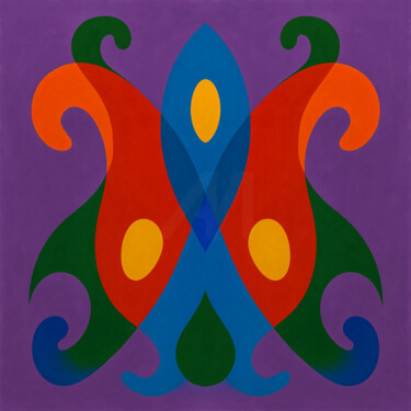 Arts numériques intitulée "Symphonie Chromatiq…" par Yahya Ahssaini, Œuvre d'art originale, Peinture numérique