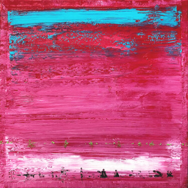 Peinture intitulée "Drama der Liebe" par Master Phago, Œuvre d'art originale, Acrylique