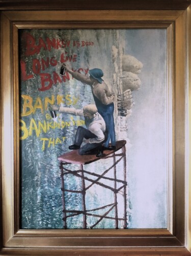 "Les crâneuses" başlıklı Tablo Jems Cehes tarafından, Orijinal sanat, Akrilik