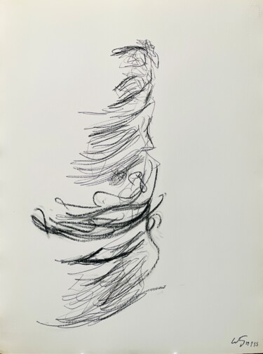 "2014- 2015. Serie “…" başlıklı Resim Lluís Cots tarafından, Orijinal sanat, Suluboya