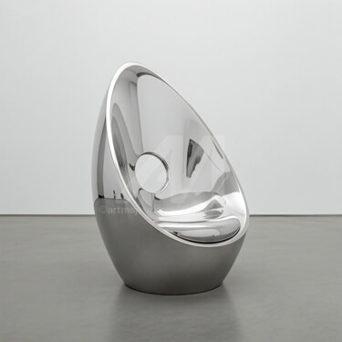 "Egg Chair#3" başlıklı Heykel Daniel Kei Wo tarafından, Orijinal sanat, Paslanmaz Çelik
