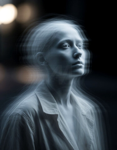 Цифровое искусство под названием "Light 07" - Natalia Erkovich, Подлинное произведение искусства, Изображение, сгенерированн…