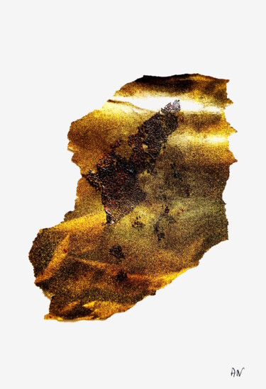 Collages titled "Traces 2" by Alain Noble, Original Artwork, Collages