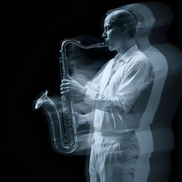 Цифровое искусство под названием "Only Jazz" - Reskatorsilver, Подлинное произведение искусства, Изображение, сгенерированно…